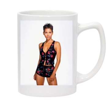 Halle Berry 14oz White Statesman Mug