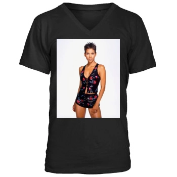 Halle Berry Men's V-Neck T-Shirt