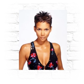 Halle Berry Metal Wall Art