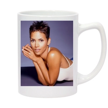 Halle Berry 14oz White Statesman Mug