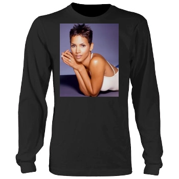 Halle Berry Men's Heavy Long Sleeve TShirt