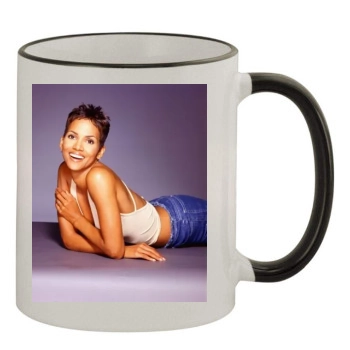 Halle Berry 11oz Colored Rim & Handle Mug