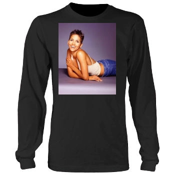 Halle Berry Men's Heavy Long Sleeve TShirt