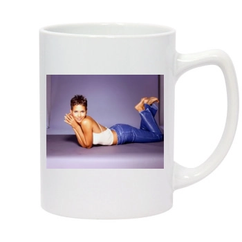 Halle Berry 14oz White Statesman Mug