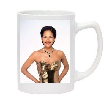 Halle Berry 14oz White Statesman Mug