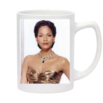 Halle Berry 14oz White Statesman Mug