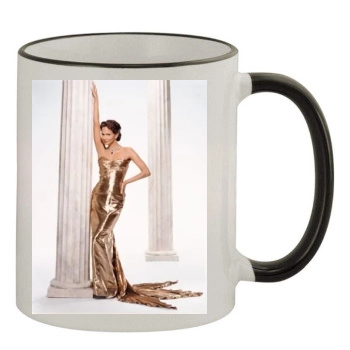 Halle Berry 11oz Colored Rim & Handle Mug