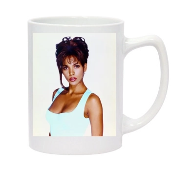 Halle Berry 14oz White Statesman Mug