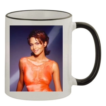 Halle Berry 11oz Colored Rim & Handle Mug