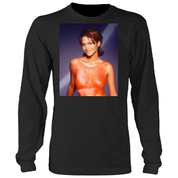 Halle Berry Men's Heavy Long Sleeve TShirt