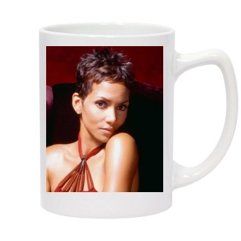 Halle Berry 14oz White Statesman Mug