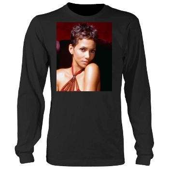 Halle Berry Men's Heavy Long Sleeve TShirt