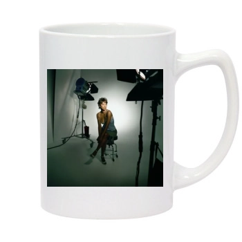 Halle Berry 14oz White Statesman Mug