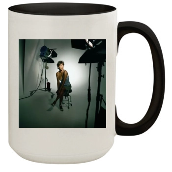 Halle Berry 15oz Colored Inner & Handle Mug