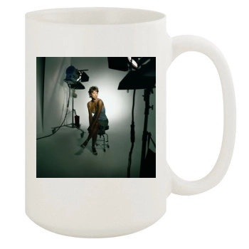 Halle Berry 15oz White Mug