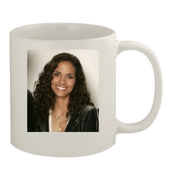 Halle Berry 11oz White Mug