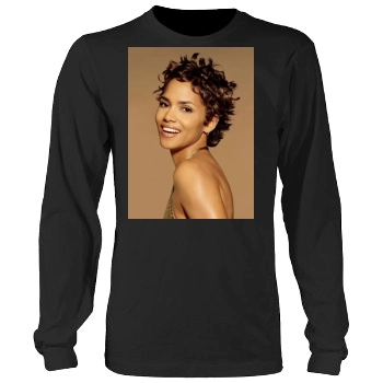 Halle Berry Men's Heavy Long Sleeve TShirt