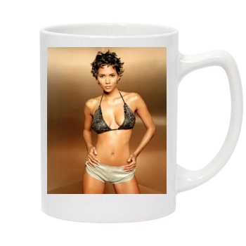 Halle Berry 14oz White Statesman Mug