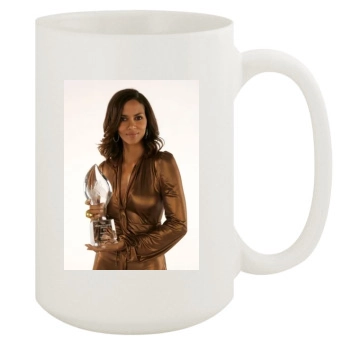 Halle Berry 15oz White Mug