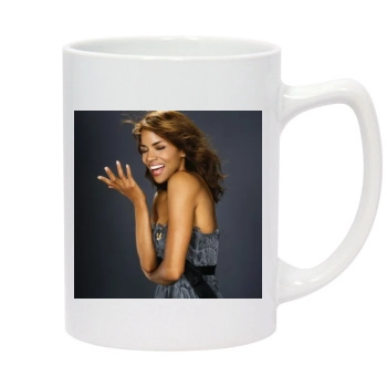 Halle Berry 14oz White Statesman Mug