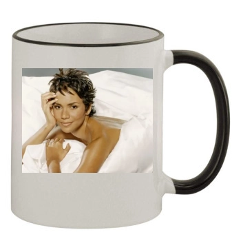 Halle Berry 11oz Colored Rim & Handle Mug