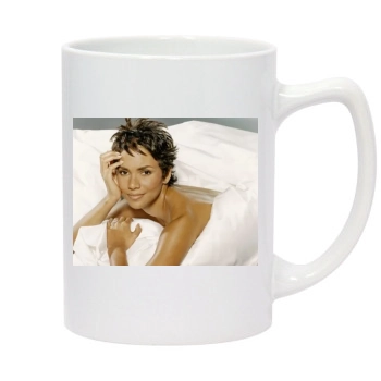 Halle Berry 14oz White Statesman Mug