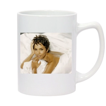 Halle Berry 14oz White Statesman Mug