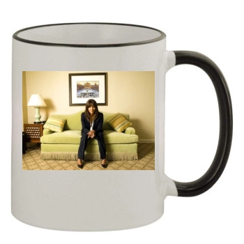 Halle Berry 11oz Colored Rim & Handle Mug