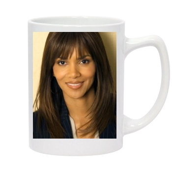 Halle Berry 14oz White Statesman Mug