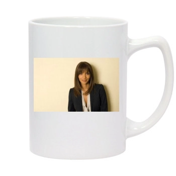 Halle Berry 14oz White Statesman Mug