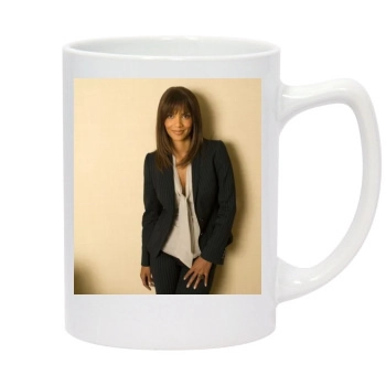 Halle Berry 14oz White Statesman Mug