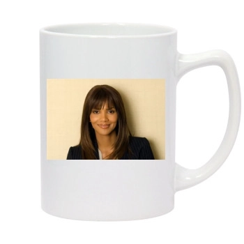 Halle Berry 14oz White Statesman Mug