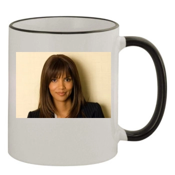 Halle Berry 11oz Colored Rim & Handle Mug