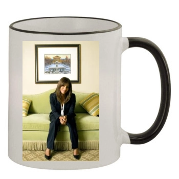 Halle Berry 11oz Colored Rim & Handle Mug