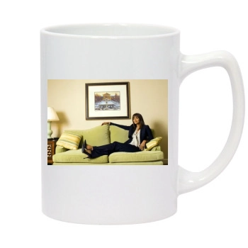 Halle Berry 14oz White Statesman Mug