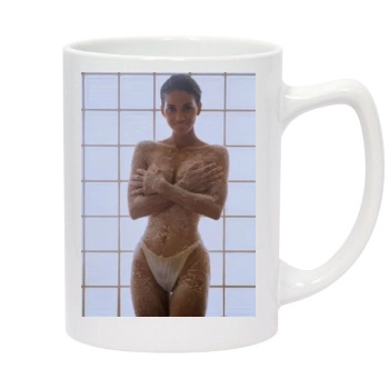 Halle Berry 14oz White Statesman Mug