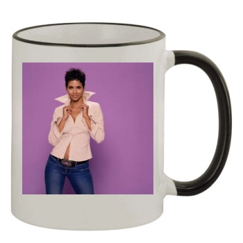 Halle Berry 11oz Colored Rim & Handle Mug