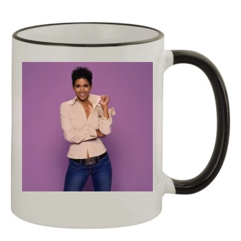 Halle Berry 11oz Colored Rim & Handle Mug