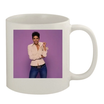 Halle Berry 11oz White Mug