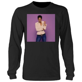 Halle Berry Men's Heavy Long Sleeve TShirt