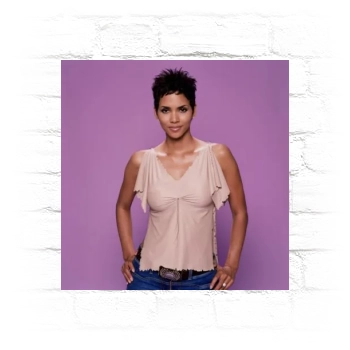 Halle Berry Metal Wall Art