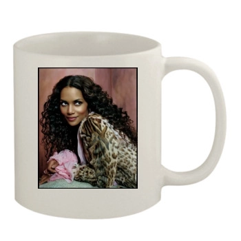 Halle Berry 11oz White Mug