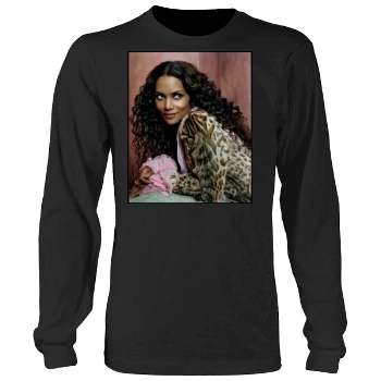 Halle Berry Men's Heavy Long Sleeve TShirt