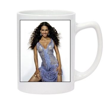 Halle Berry 14oz White Statesman Mug