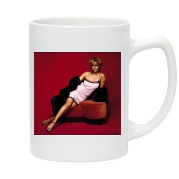 Halle Berry 14oz White Statesman Mug