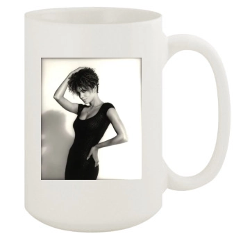 Halle Berry 15oz White Mug