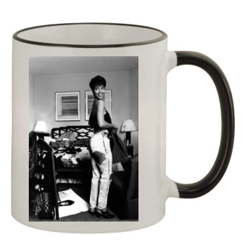 Halle Berry 11oz Colored Rim & Handle Mug