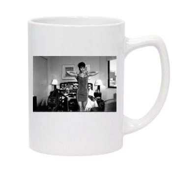 Halle Berry 14oz White Statesman Mug