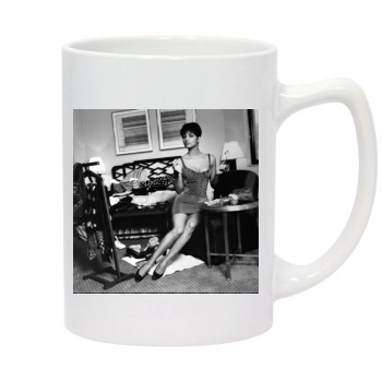 Halle Berry 14oz White Statesman Mug