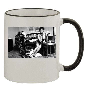 Halle Berry 11oz Colored Rim & Handle Mug